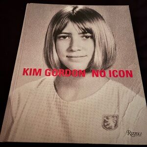 Rizzoli Kim Gordon No Icon Book - Black, White, and Red
